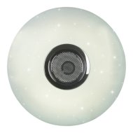 Reality Musica fali-mennyezeti LED lámpa 15,5W 1700lm 3000-6000K IP20 RGB 41x8,5cm fekete