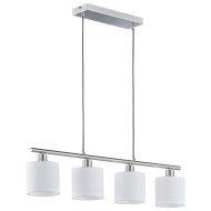 Reality Tommy beltéri függeszték E14 max.4x28W ff.nélk. 150x75x12cm textil szürke