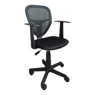 US 44 Mesh irodaszék fekete 80kg 54x48x81-93cm