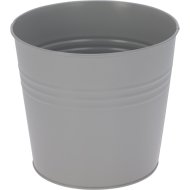 Kaspó fém 13x11x11cm 4-féle pasztel színben