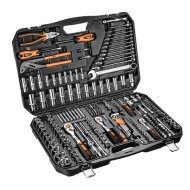 NEO 233db-os dugókulcs- és szerszámkészlet 1/4" 3/8" 1/2"