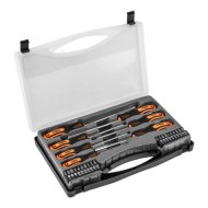 NEO 27db-os csavarhúzó készlet fali tartóval