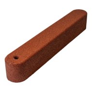 Homokozó szegélyblokk gumi 150x1000mm vörös