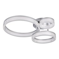 Reality Mova mennyezeti LED lámpa 3 kör 32W 4200lm 4000K IP20 51x12,5x40,5cm fehér-króm