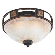 Trio Quinta beltéri mennyezeti lámpa E27 2xmax.42W ff.nélk. 32x21cm fém alabástrom