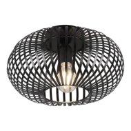 Trio Johann beltéri mennyezeti lámpa E27 max.1x60W 18X30cm fém fekete