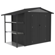 Reckmann 295x168x220cm fém kerti szerszámosház