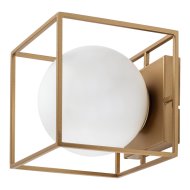 Rábalux Modane fali-mennyezeti lámpa E14 max. 1x15W IP44 17x17cm arany