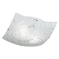 Trio Spirelli fali-mennyezeti lámpa E27 max.2X40W 40X40X9,5cm fehér fém