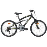 Ifjúsági kerékpár 20 MTB fekete