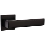 Maestro ajtókilincs NZ fekete Delta négyzetrozettás