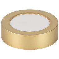 Rábalux Shaun Plus kültéri LED mennyezeti lámpa 7W 660lm 4000K IP44 D12 H3cm arany