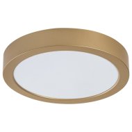 Rábalux Shaun Plus kültéri LED mennyezeti lámpa 24W 2600lm 4000K IP44 D22cm H3,4cm arany