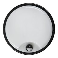 Rábalux Lonato kültéri LED fali/mennyezeti lámpa 18W 1730lm 4000K IP65 D21cm H5,8cm fekete