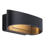 Rábalux Gerla kültéri LED fali lámpa 9W 400lm 3000K IP54 18X7,5cm antracit