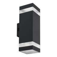 Rábalux Urfa Line kültéri LED fali lámpa 16W 1500lm 3000-6500K antracit IP65 D7,7cm H24cm