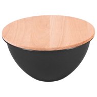 Rival Partytál 5,5l 31,5x31,5x15cm bükkfa fedéllel, fekete, műanyag