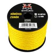 Kőműveszsinór sárga 1,6mm 50m