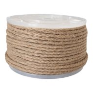 Sodrott juta kötél 6mm 100m/tekercs
