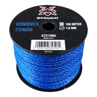 Kőműveszsinór kék 1,6mm 100m