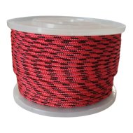 Fonatolt polipropilén kötél 6mm piros