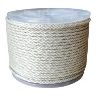 Sodrott PP kötél 4mm szintetikus kender 100m/tekercs