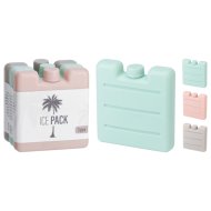 Jégakku szett 3x100ml 7,5x7,2x1,7cm 3-féle pasztel színben