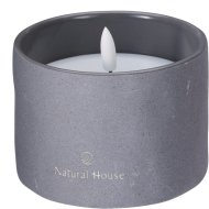 LED-es gyertya, napelemes 8x10,8x10,8 cm 2-féle