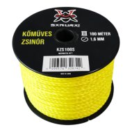 Kőműveszsinór sárga 1,6mm 100m