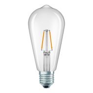 Osram Value Edison LED fényforrás E27 5,9W 806lm 2700K melegfehér átlátszó filament