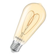 Osram Vintage Edison LED fényforrás E27 4,9W 470lm 2200K melegfehér dimmelhető szív filament arany