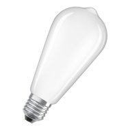 Osram Value Edison LED fényforrás E27 7W 806lm 2700K melegfehér matt filament
