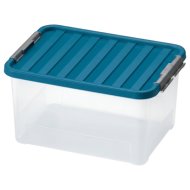 CLIPBOX TÁROLÓ ZÁRHATÓ 25L 1670     44X31X23 CM