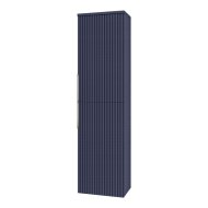 Tboss Zola magasszekrény 35x140x30cm matt indigókék függesztett 2 ajtó