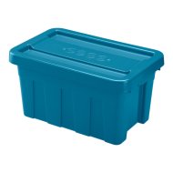 Heidrun The Box 45x29x24cm kék műanyag tároló doboz tetővel 20L