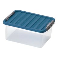 Heidrun Clipbox 40x29x18cm tároló doboz tetővel, 14L 2-féle