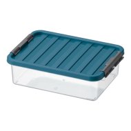Heidrun Clipbox 40x29x11cm tárolódoboz tetővel 9L 2-féle