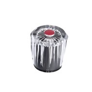 KRISTÁLY FOGANTYÚ 3/8" PIROS        PATTINTÓS