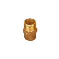 SÁRGARÉZ MENETES CSATLAKOZÓ 18-1/2" KM 2DB
