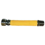 FLEXIBILIS CSŐ GÁZRA 1/2"50-100CM KB INOX