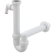 Alca csőszifon PP 6/4" hollandi anyával, 17-23mm csatlakozóval