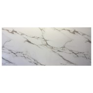Design Marble fali PVC panel 122x280cm bianco marrone, fényes felületű