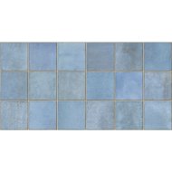 Deco Amaris Blue fagyálló 32x62,5cm kék fényes dekorcsempe