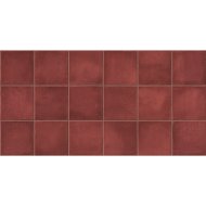 Deco Amaris Plus Burdeos fagyálló 32x62,5cm bordó fényes dekorcsempe