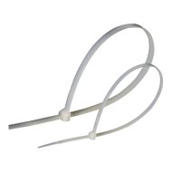 Kábelkötegelő 150x3.6mm fehér 25db/csomag
