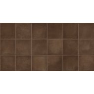 Deco Amaris Plus Cocoa fagyálló 32x62,5cm sötétbarna fényes dekorcsempe