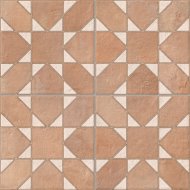 Deco Saona Cotto fagyálló 33,15x33,15cm terrakotta színű matt gres padlólap