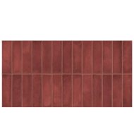 Deco Artis Plus Burdeos fagyálló 32x62,5cm bordó fényes dekorcsempe