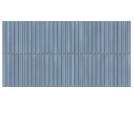 Deco Lingot Blue fagyálló 32x62,5cm kék fényes dekorcsempe