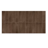 Deco Artis Plus Cocoa fagyálló 32x62,5cm sötétbarna fényes dekorcsempe